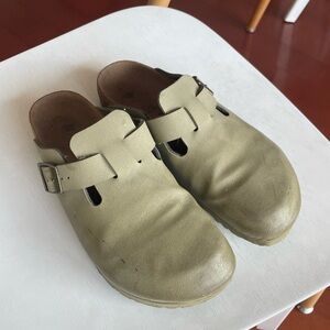 Birkenstock Vegan Leather Bostons